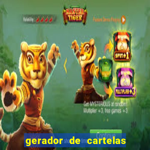 gerador de cartelas de bingo 1 a 99